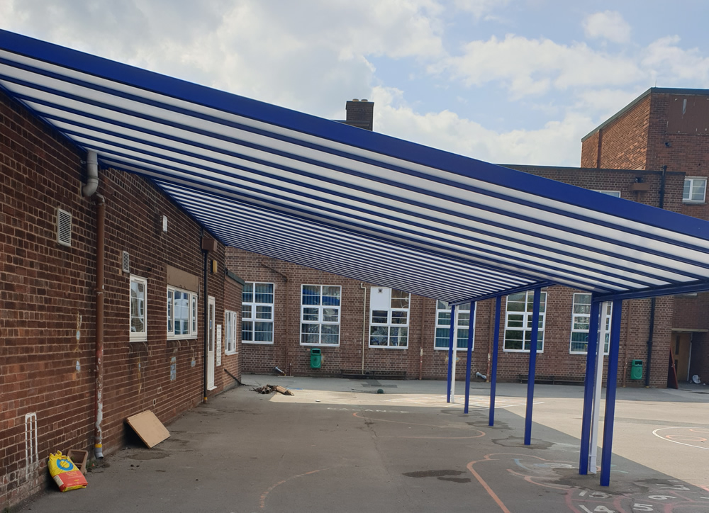 Style35 Commercial Aluminium Canopy Cambridge Style Canopies